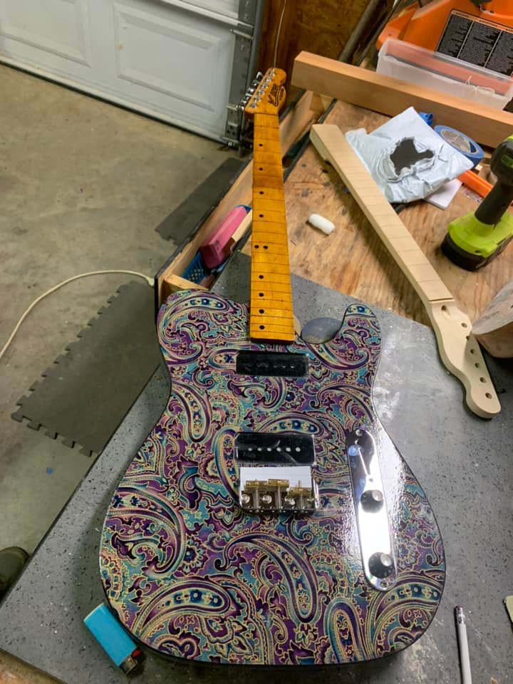 Custom guitar deals necks