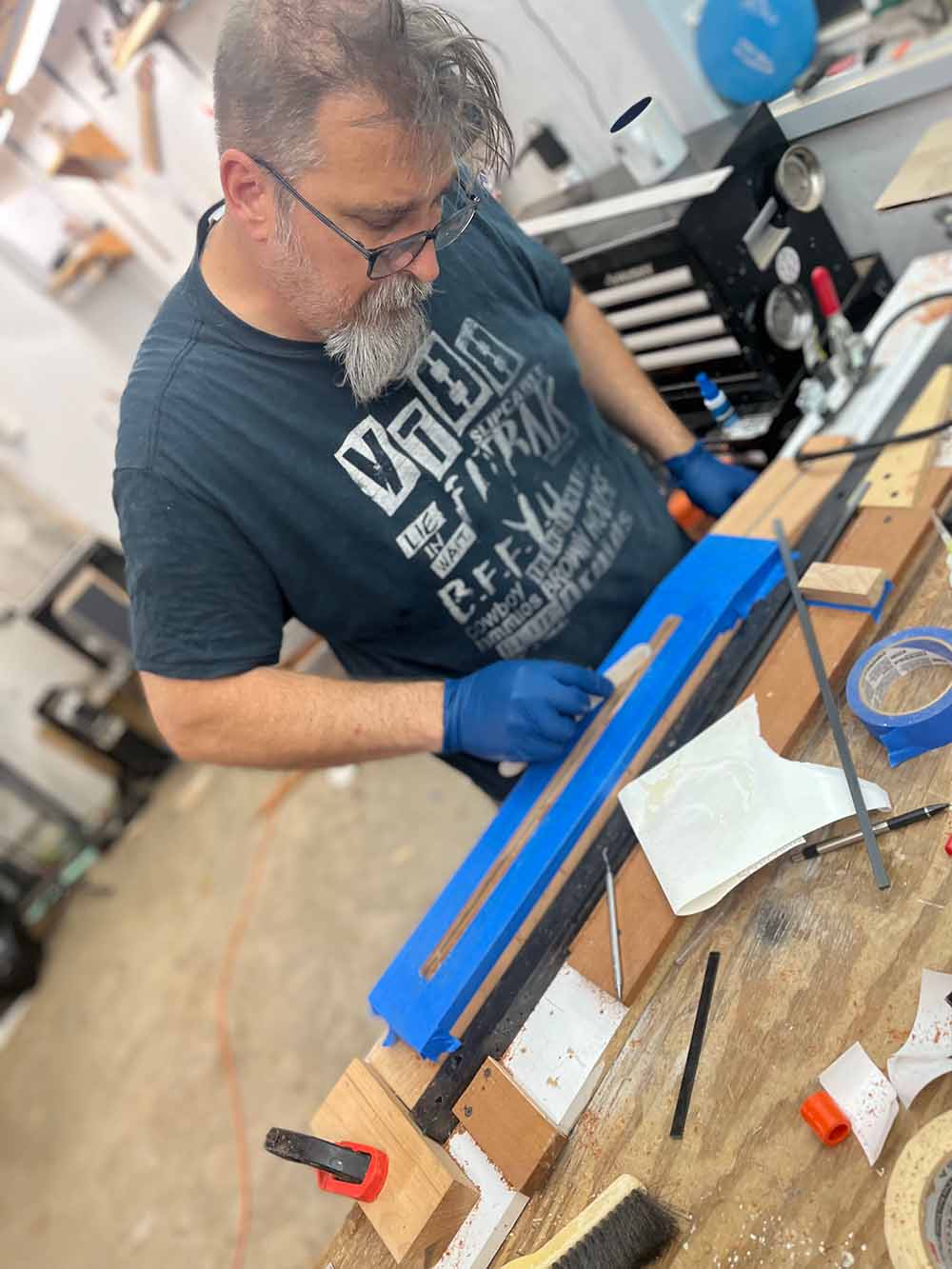 Custom Guitar Builder in Griffin Georgia, Randy King